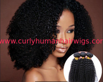 Long Lasting Brazilian Deep Wave Natural Human Hair Wigs , 8A Brazilian Virgin Hair