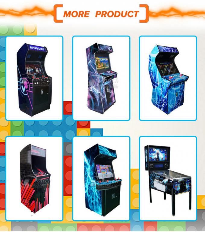 Le prix usine les jeux électroniques droits à jetons de 19 pouces usinent le rétro jeu d'arcade classique pour le centre de jeux d'amusement