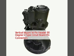 Connecteurs de carte de circuit imprimé à 14 broches verticalement montés 90 degrés